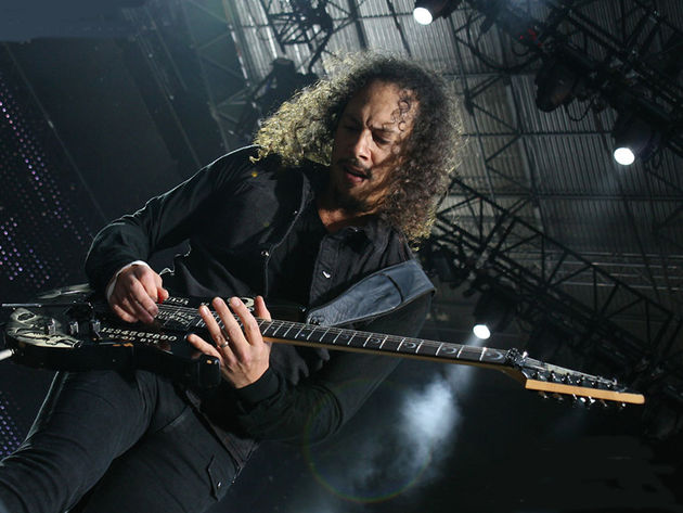 Kirk Hammett: doesn't like things too easy